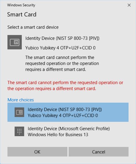 the smart card cannot perform the requested operation new cac|The smart card cannot perform the requested operation.